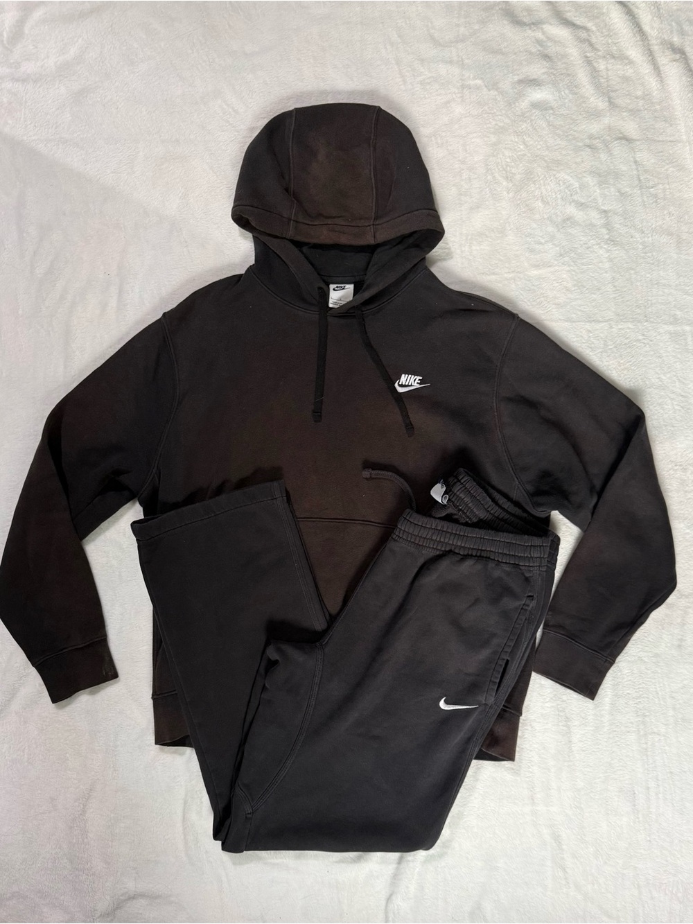 Black Nike sweatsuit